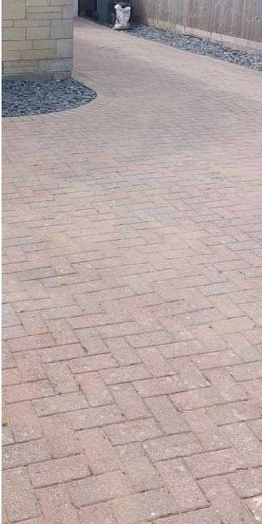 Klinkers na reiniging